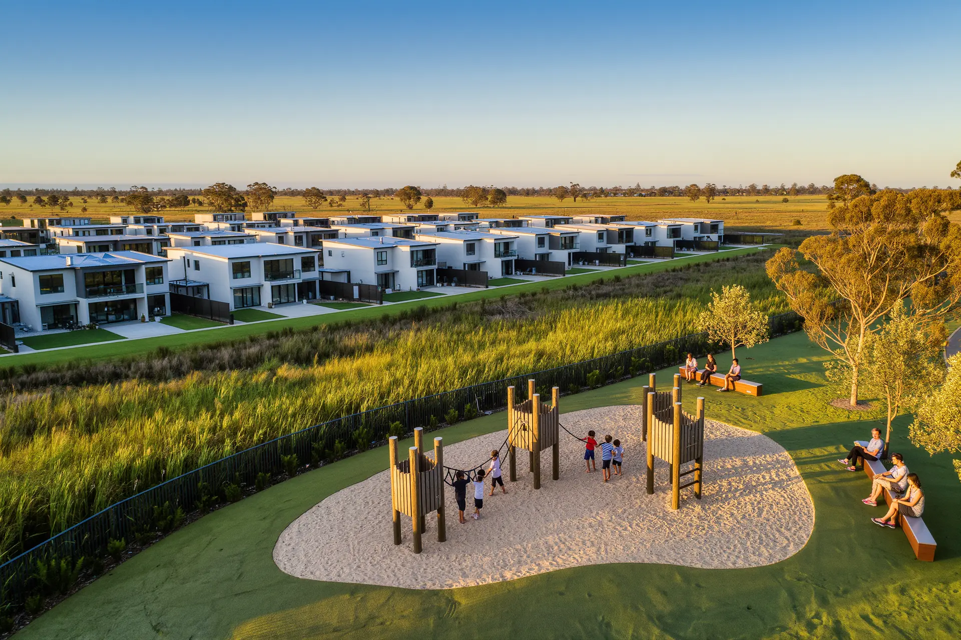 Neighbourhood playground — artist's impression